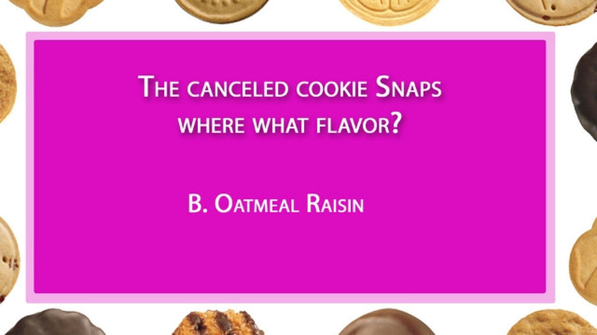 Girl Scout Cookie Quiz Vol 2 image number null